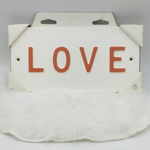 Hearth & Hand Magnolia Love Wall Sign METAL Valentine JOANNE GAINES